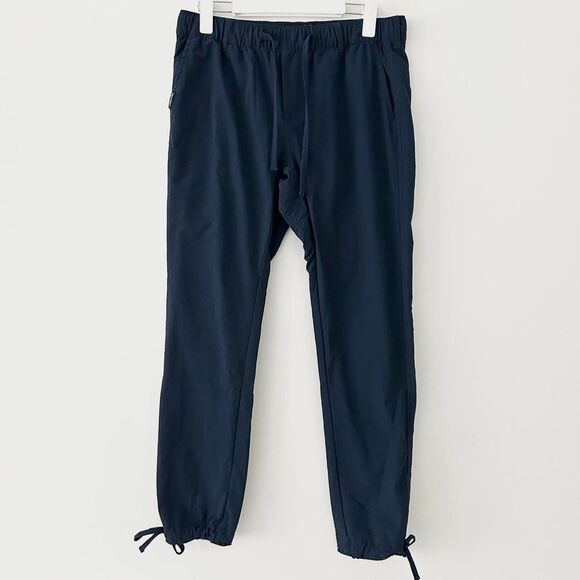 coalatree Pants - Coalatree The Trailhead Adventure Pant Navy Blue Hiking Travel Joggers L Slim